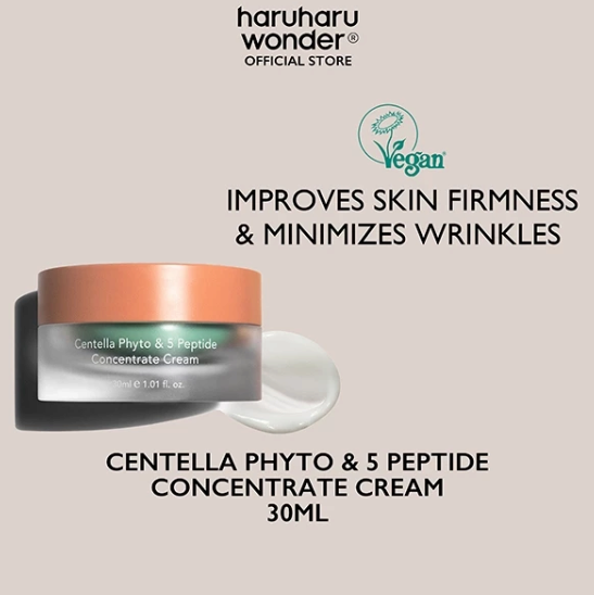 _haruharu wonder_ Centella Phyto _ 5 Peptide Concetrate Cream 30ml